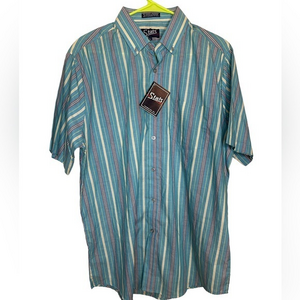 Stats high count gingham‎ vintage shirt